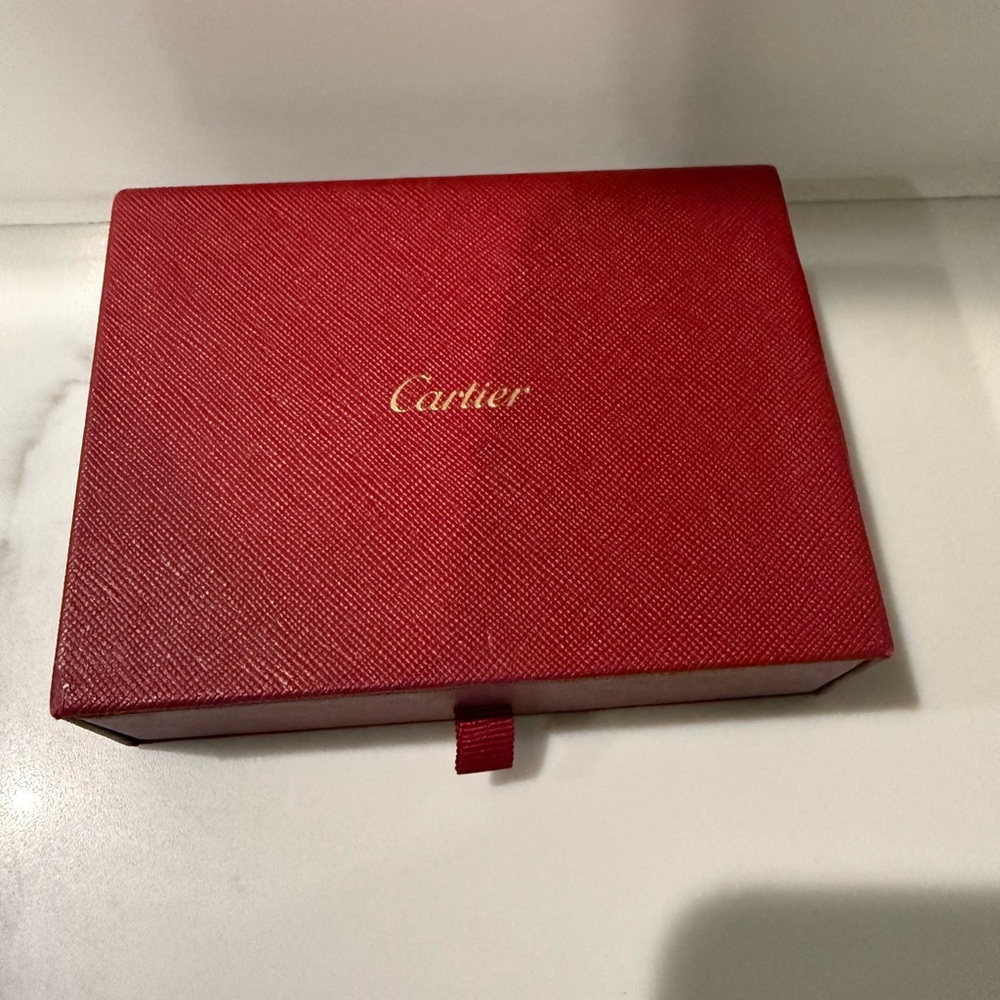 Authentic Cartier Luxurious Red Box
